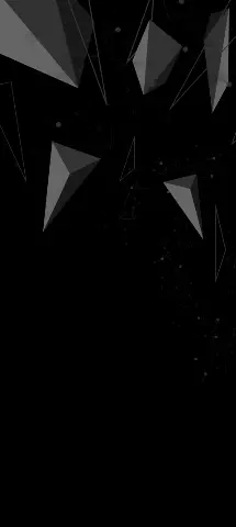 Abstract Patterns Amoled Wallpaper with Darkness, Black & Triangle