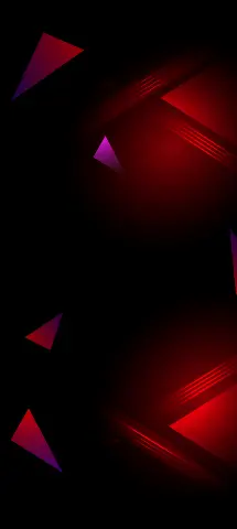 Abstract Patterns Amoled Wallpaper with Magenta, Red & Pink