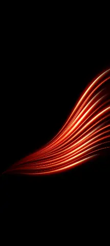 Abstract Patterns Amoled Wallpaper with Red, Orange & Light