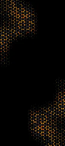 Abstract Patterns Amoled Wallpaper with Yellow, Amber & Orange