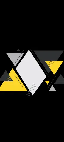 Abstract Patterns Amoled Wallpaper with Yellow, Parallel & Rectangle