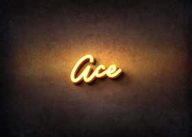 Glow Name Profile Picture for Ace