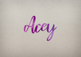 Acey Watercolor Name DP