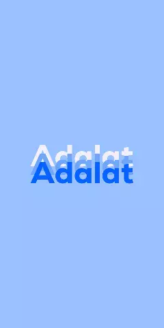 Name DP: Adalat