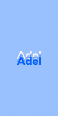 Name DP: Adel