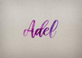 Adel Watercolor Name DP