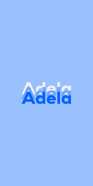 Name DP: Adela