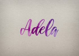 Adela Watercolor Name DP
