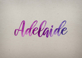 Adelaide Watercolor Name DP