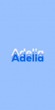 Name DP: Adelia