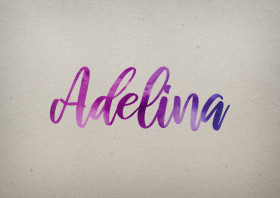 Adelina Watercolor Name DP