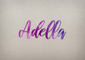 Adella Watercolor Name DP