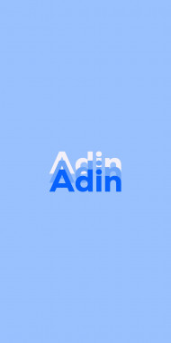 Name DP: Adin