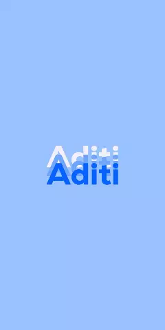 Name DP: Aditi