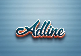 Cursive Name DP: Adline