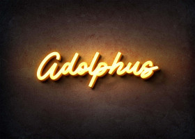 Glow Name Profile Picture for Adolphus