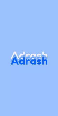 Name DP: Adrash