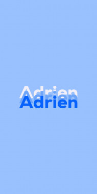Name DP: Adrien