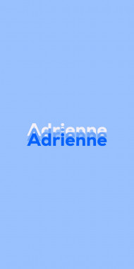 Name DP: Adrienne