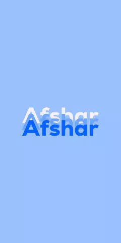 Name DP: Afshar