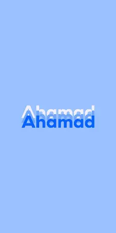 Name DP: Ahamad