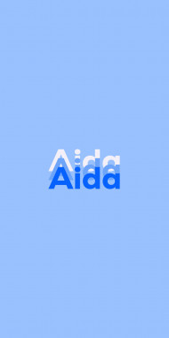 Name DP: Aida