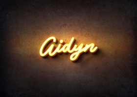 Glow Name Profile Picture for Aidyn