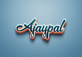 Cursive Name DP: Ajaypal