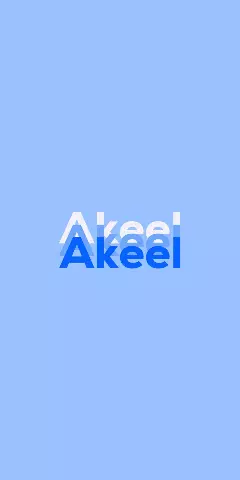 Name DP: Akeel