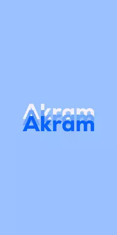 Name DP: Akram