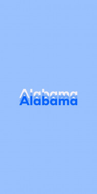 Name DP: Alabama