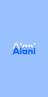 Name DP: Alani