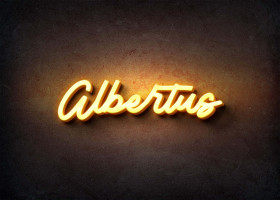 Glow Name Profile Picture for Albertus
