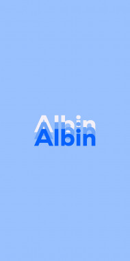 Name DP: Albin