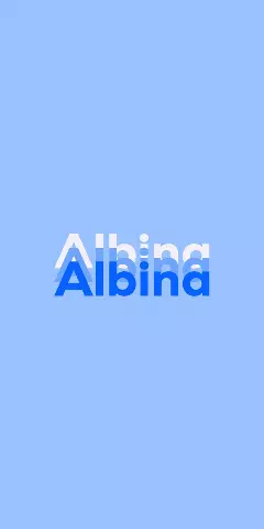Name DP: Albina