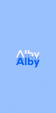 Name DP: Alby