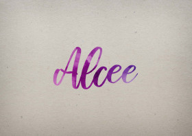 Alcee Watercolor Name DP