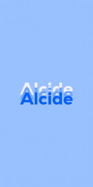 Name DP: Alcide