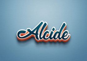 Cursive Name DP: Alcide