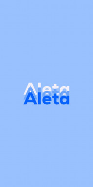 Name DP: Aleta
