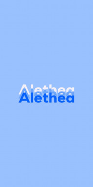 Name DP: Alethea