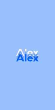 Name DP: Alex