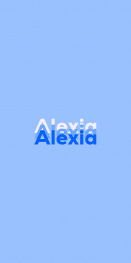 Name DP: Alexia