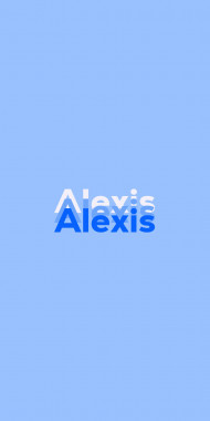 Name DP: Alexis