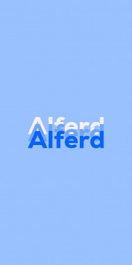 Name DP: Alferd