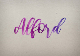 Alford Watercolor Name DP