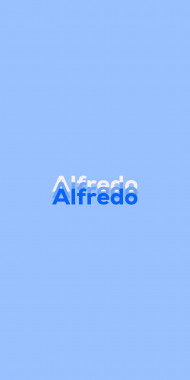 Name DP: Alfredo