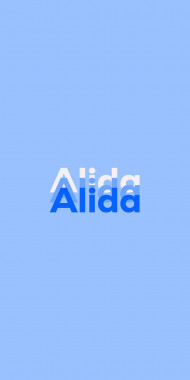 Name DP: Alida