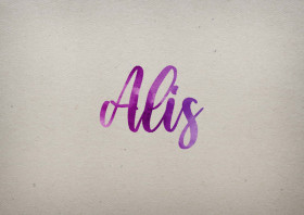 Alis Watercolor Name DP