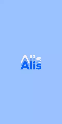 Name DP: Alis